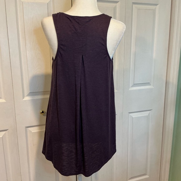 🐸🐸🐸 Love Fire Plum Embellished Tank Top Shirt - Medium - Picture 3 of 5